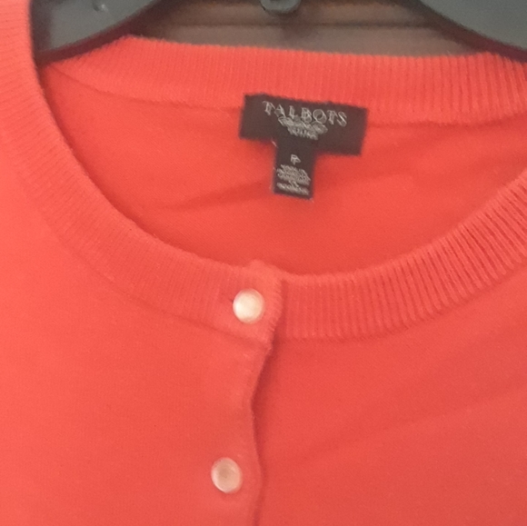 Talbots 3/4 lenght sleeve cardigan in size petite - Picture 2 of 3